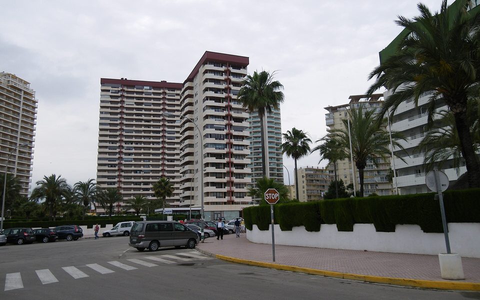 Gade og huse i Calpe